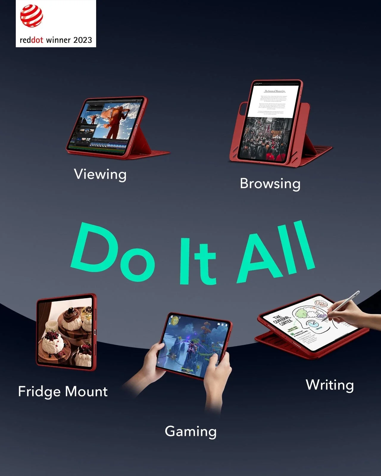 iPad Pro 11" (2024) Shift Transformation Bundle - Red - Image 4