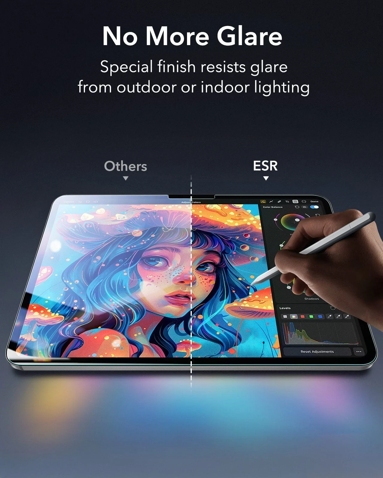 iPad Pro 11" (M5) 2025 UltraFit Armorite Paper-Feel Screen Protector – 2 Pack - Image 7