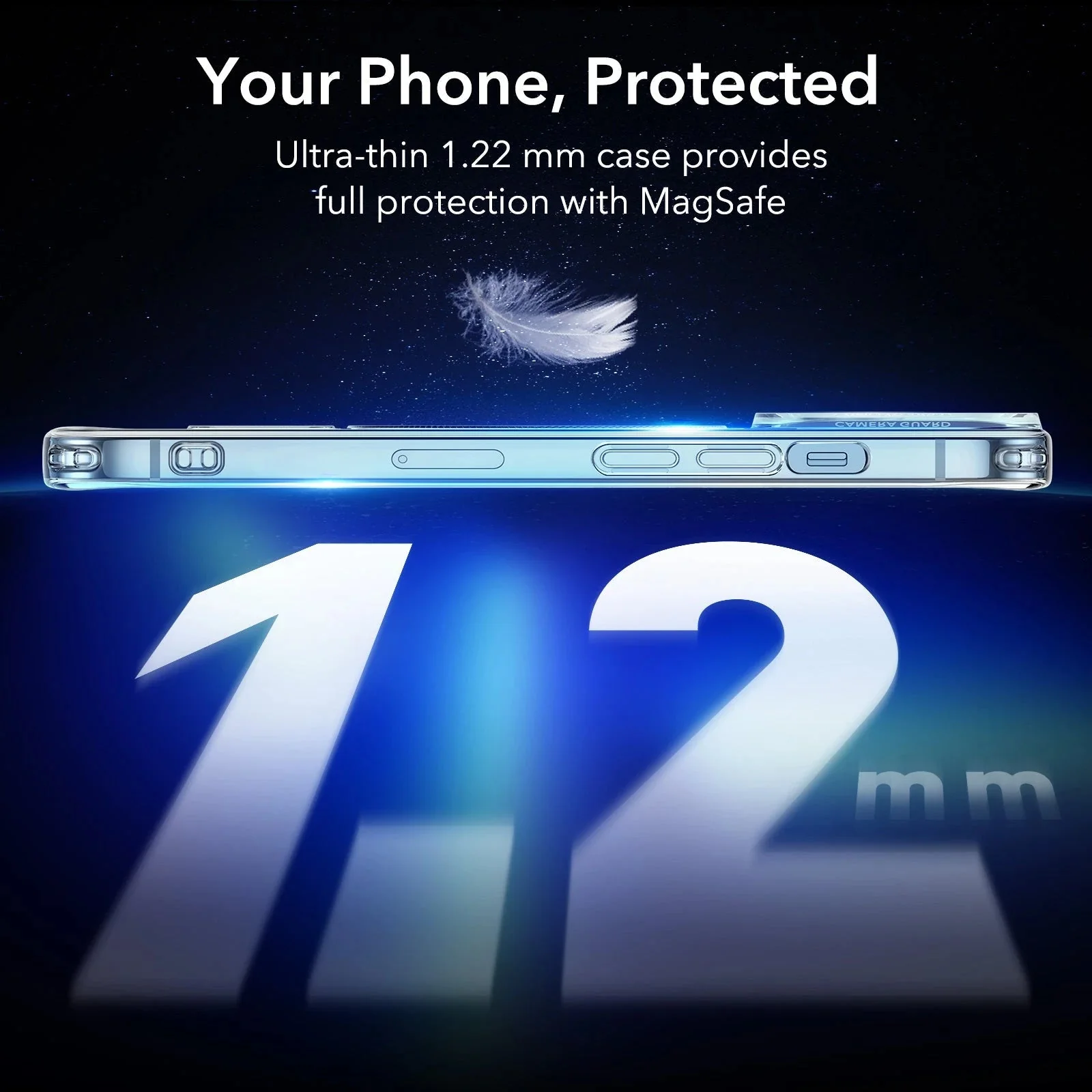 iPhone 13 Pro Zero Clear Case (HaloLock) - Clear - Image 2