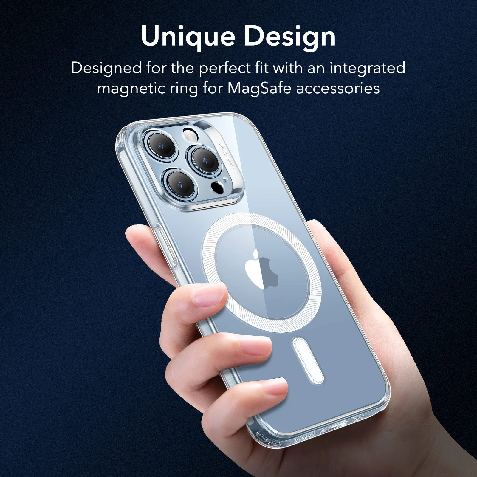 iPhone 13 Pro Zero Clear Case (HaloLock) - Clear - Image 3