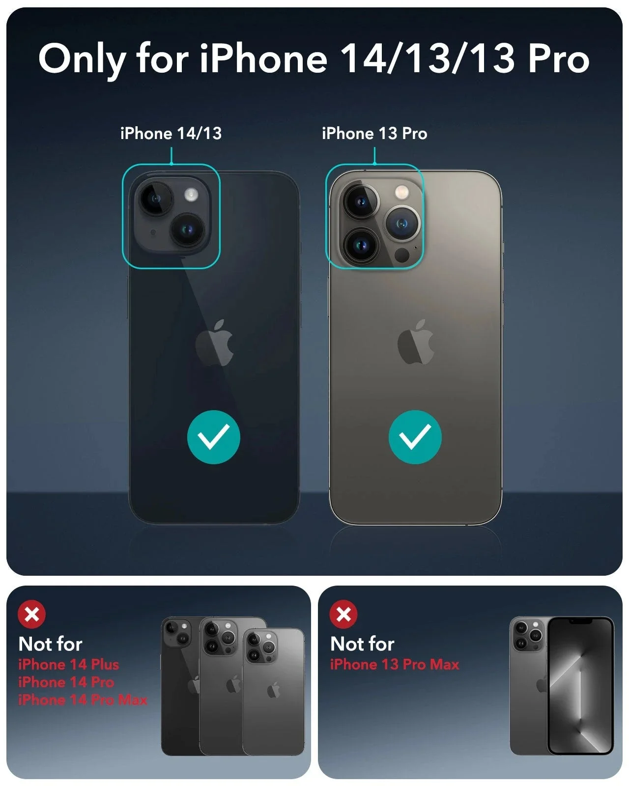 iPhone 14/13/13 Pro UltraFit Armorite Screen Protector - 3 Pack - Image 9