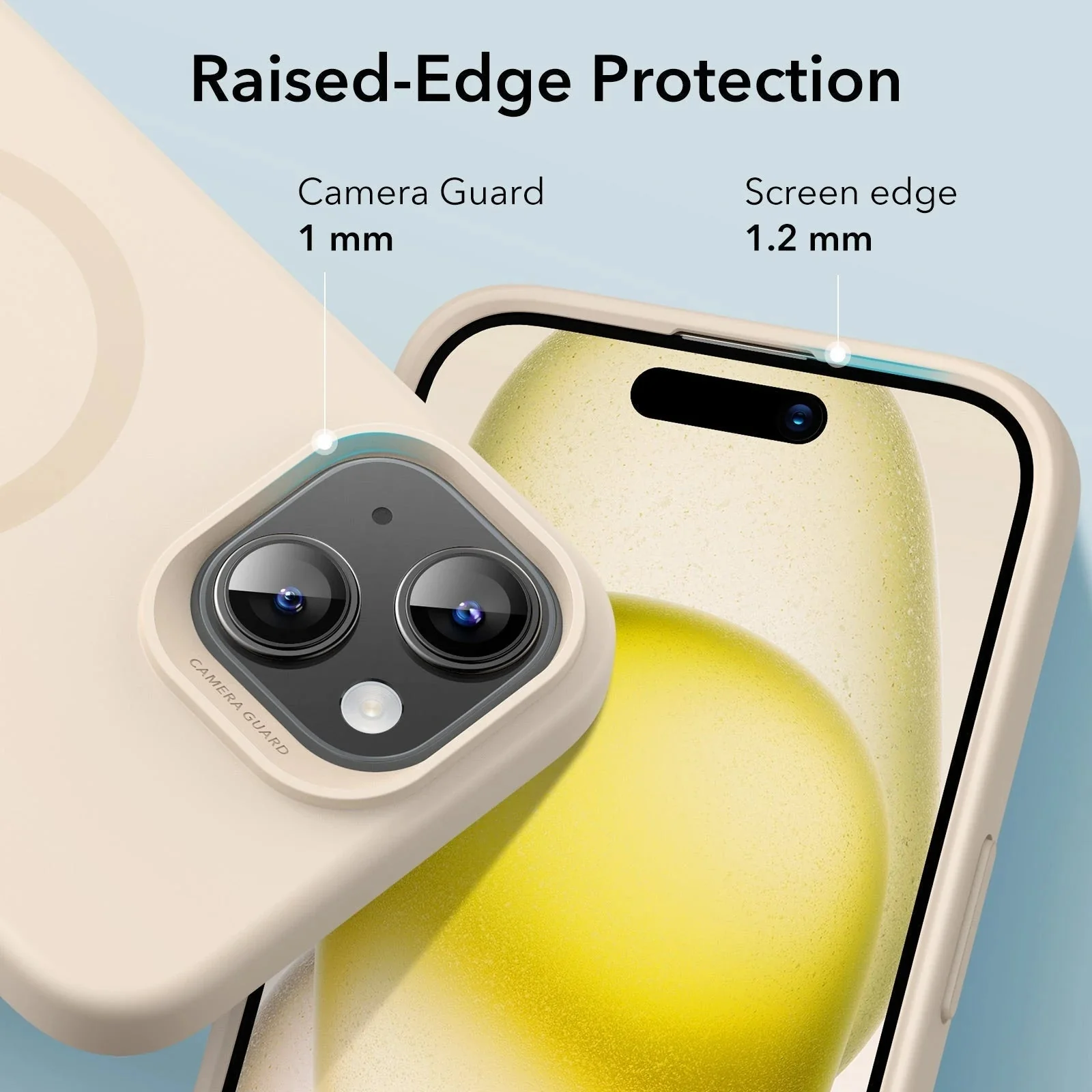 iPhone 15 Cloud Soft Case (HaloLock) - Dark Blue - Image 5