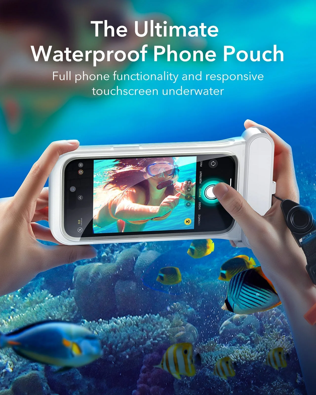 iPhone 15 Pro/14 Pro/13 Pro Waterproof Phone Pouch Pro - Purple - 1 Pack - Image 3