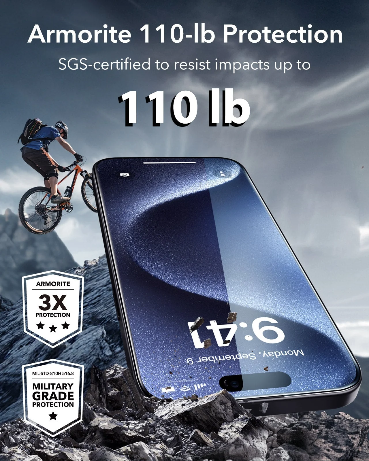 iPhone 15 Pro Max UltraFit Armorite Screen Protector - 3 Pack - Image 5