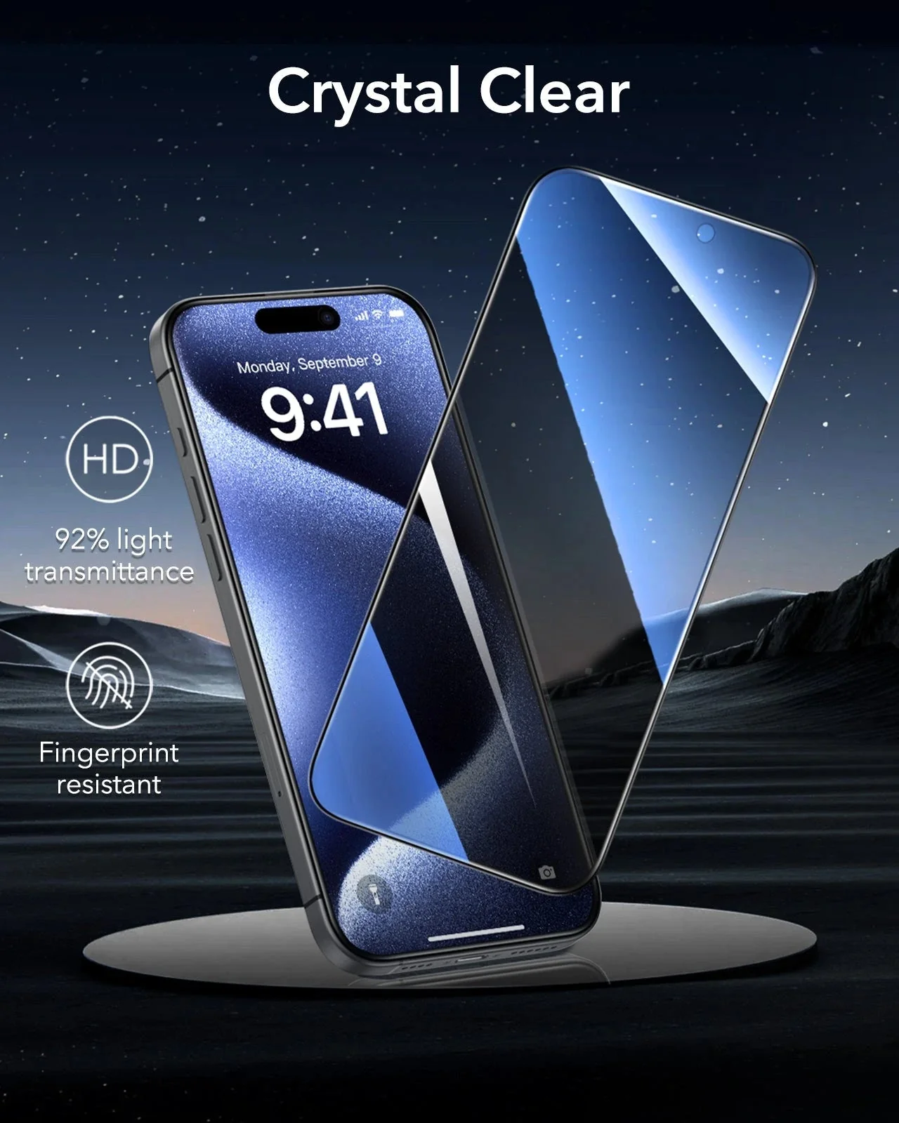 iPhone 15 Pro UltraFit Armorite Privacy Screen Protector - 3 Pack - Image 9