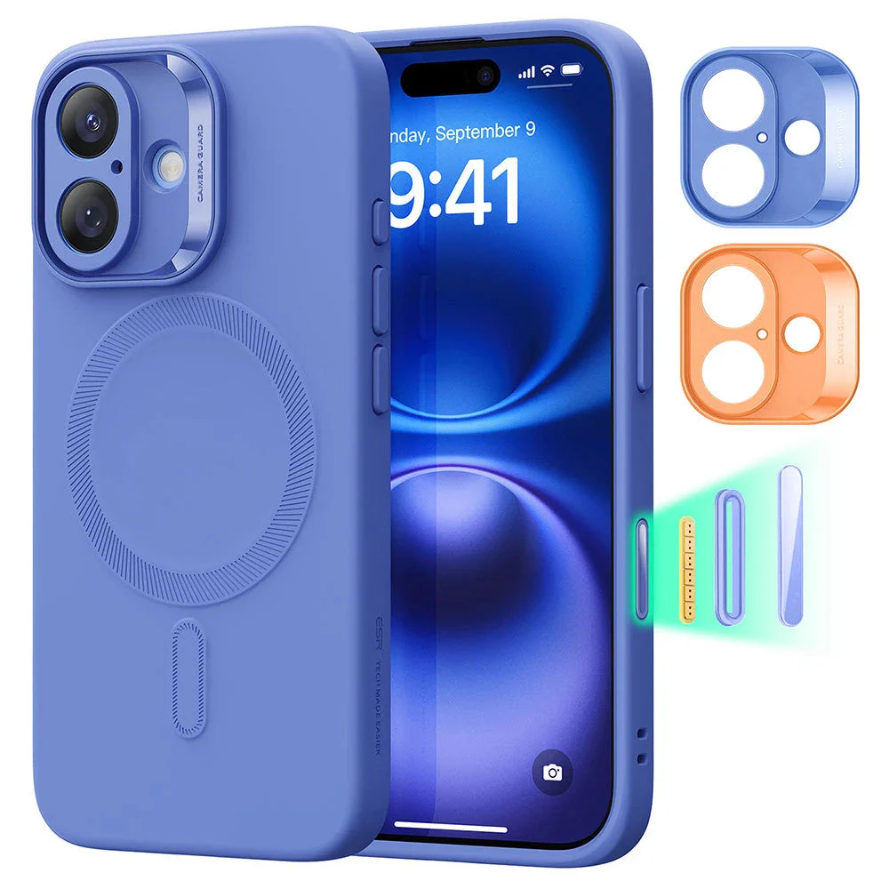 iPhone 16 Cloud Soft Magnetic Case (Camera Control) - Ultramarine