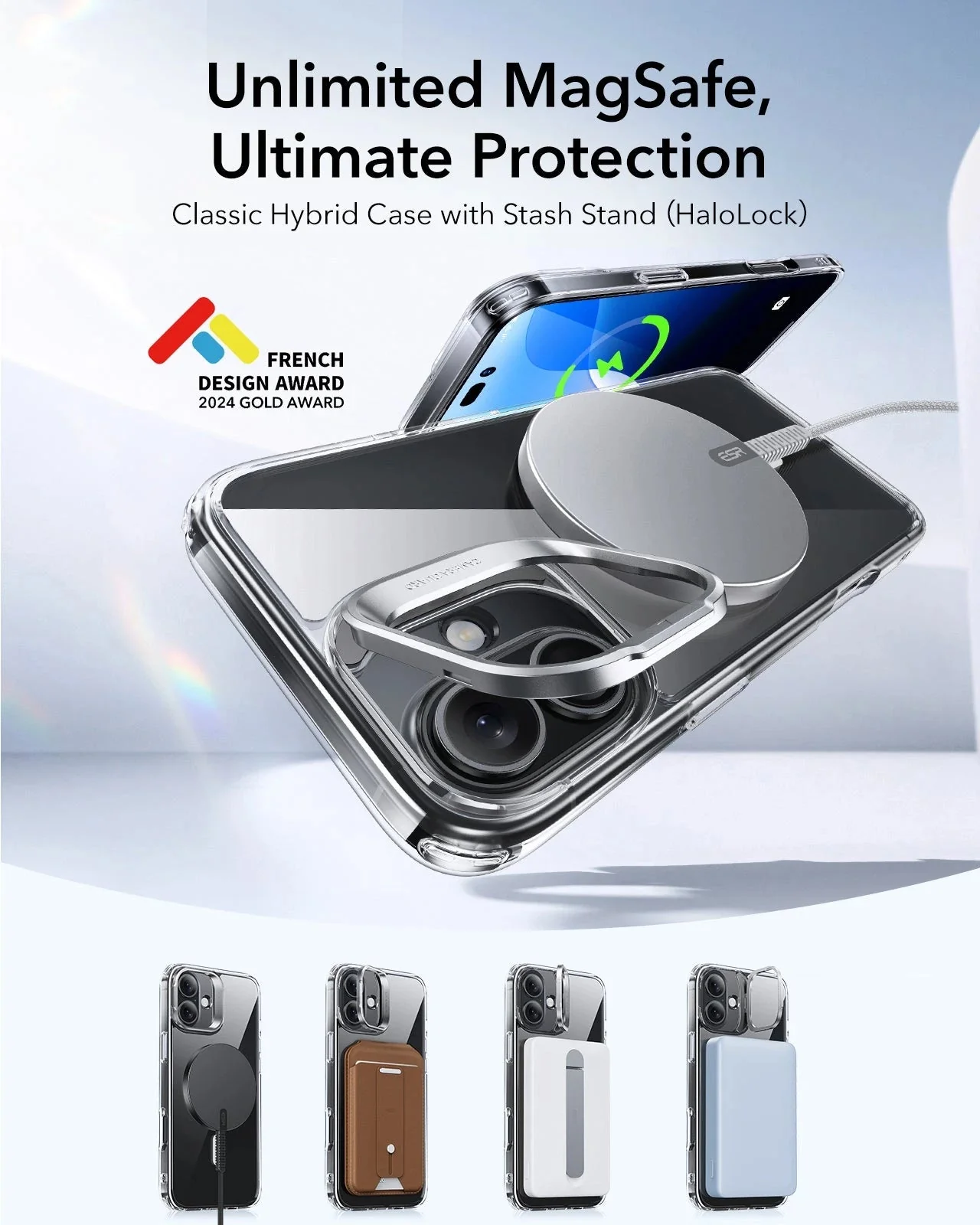 iPhone 16 Everyday-Carry Bundle - Clear Black - Image 2