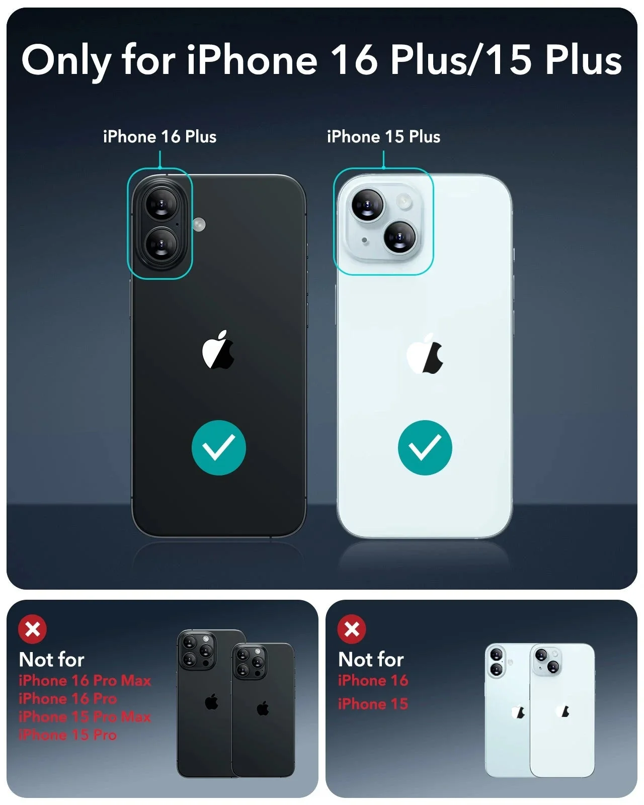 iPhone 16 Plus/15 Plus UltraFit Armorite Privacy Screen Protector - 3 Pack - Image 10