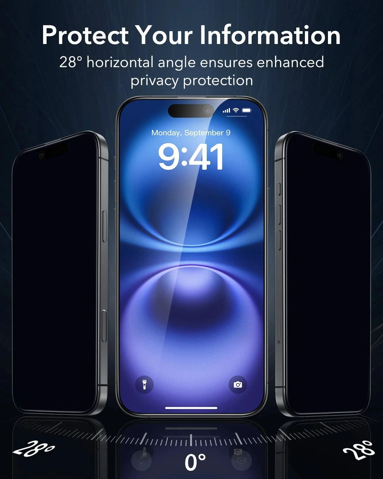 iPhone 16 Plus/15 Plus UltraFit Armorite Privacy Screen Protector - 3 Pack - Image 3