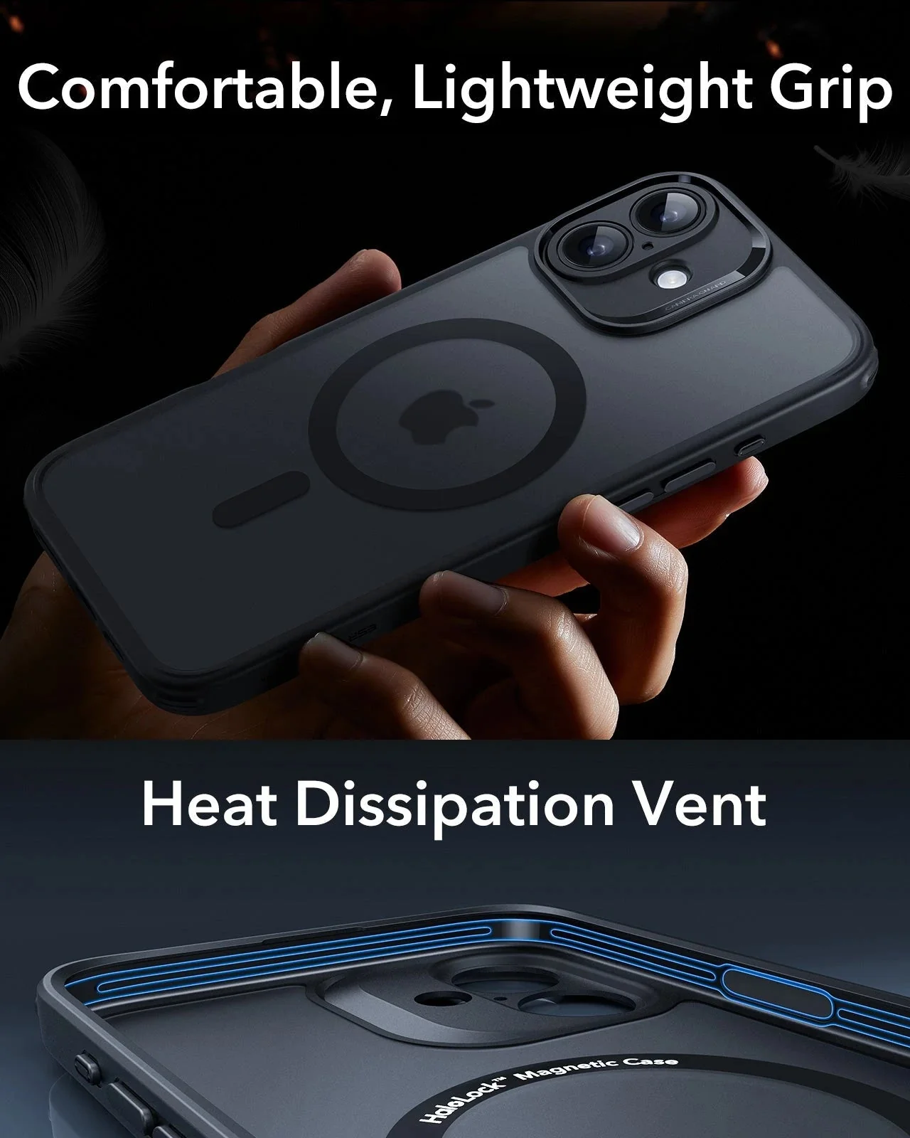 iPhone 16 Plus Classic Pro Case (HaloLock) Set - Clear - Image 7