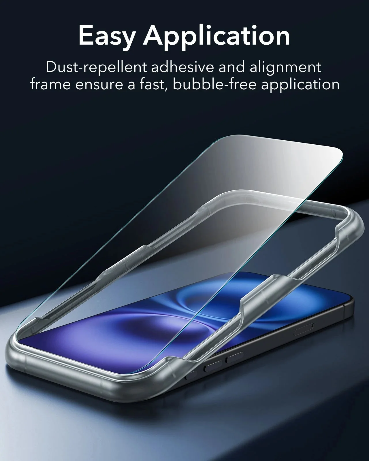 iPhone 16 Plus Classic Pro Case (HaloLock) Set - Frosted Blue - Image 8