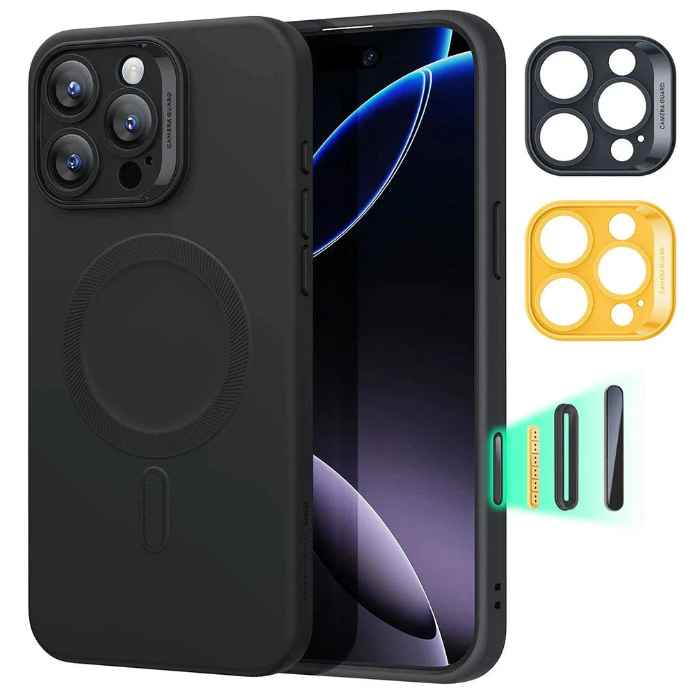 iPhone 16 Pro Cloud Soft Magnetic Case (Camera Control) - Black