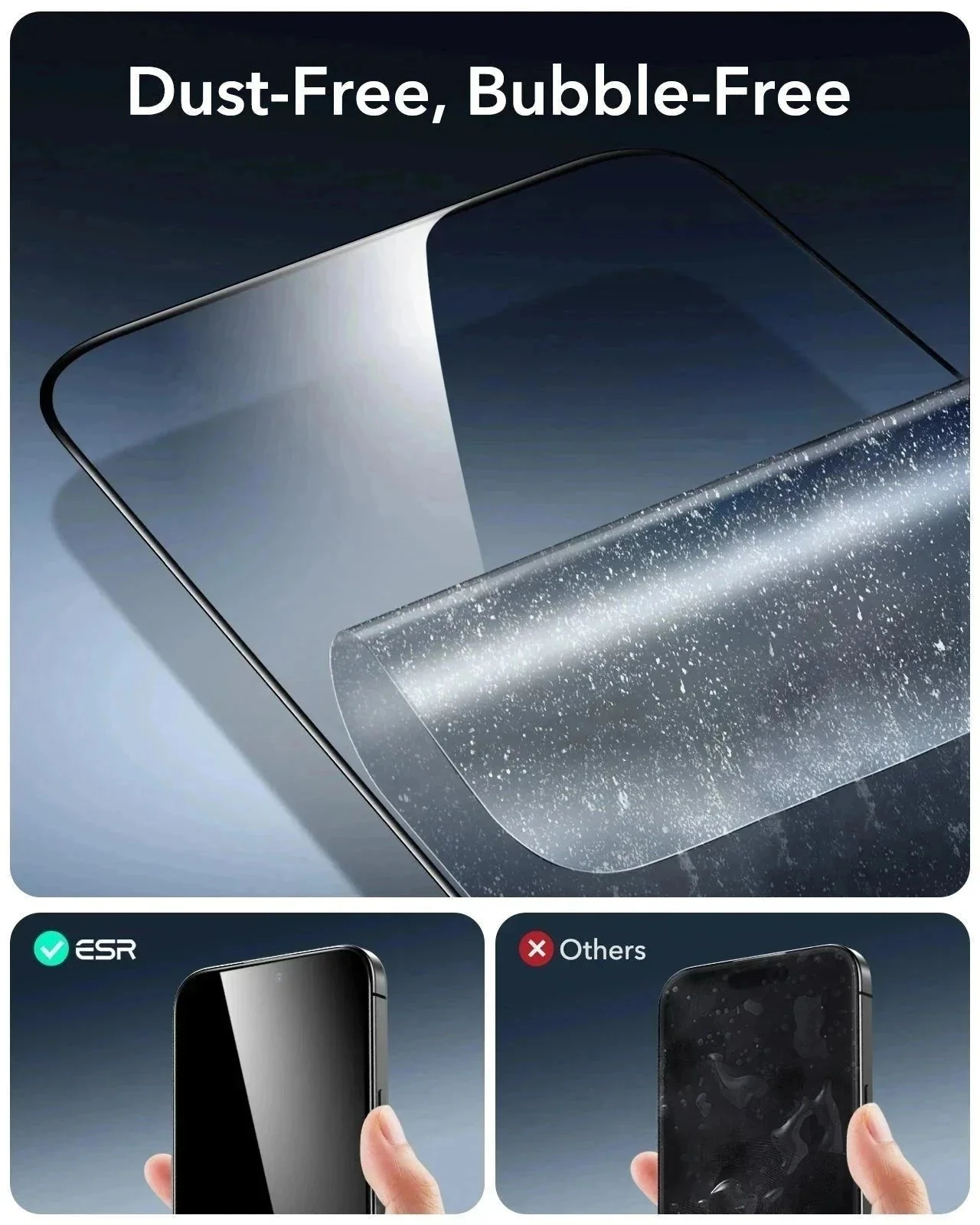 iPhone 16 Pro Classic Hybrid Magnetic Case Protection Bundle (Camera Control, Stash Stand) - Clear Black - Image 11