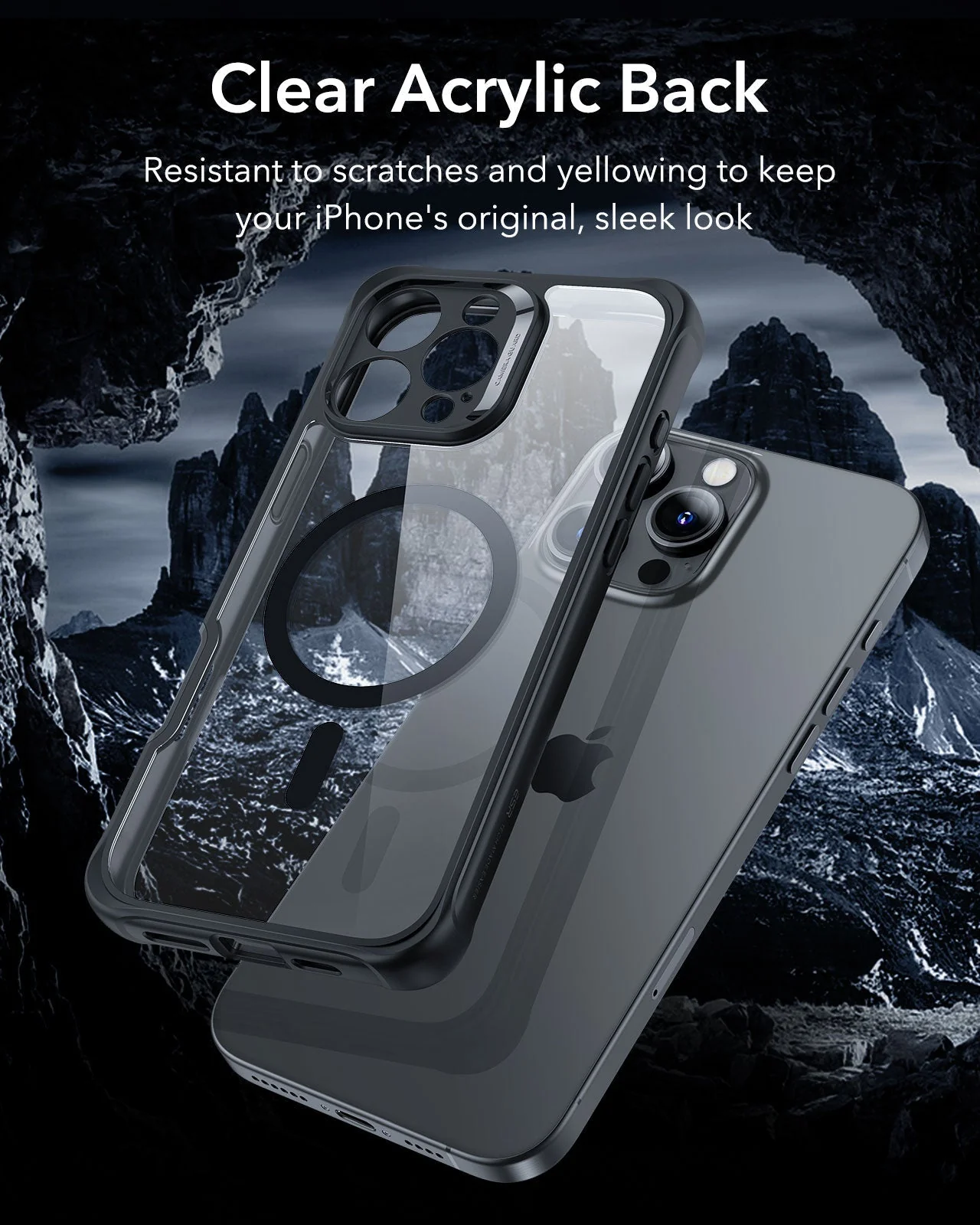 iPhone 16 Pro Max Armor Tough Case (HaloLock) - Frosted Pink - Image 8
