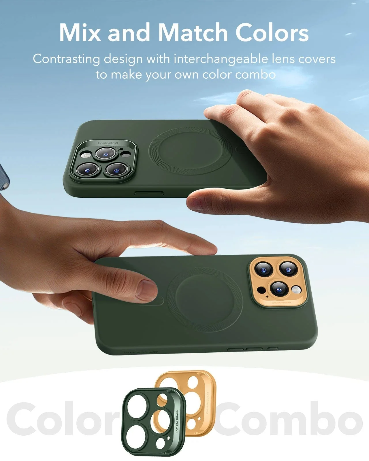 iPhone 16 Pro Max Cloud Soft Magnetic Case (Camera Control) - Green - Image 6