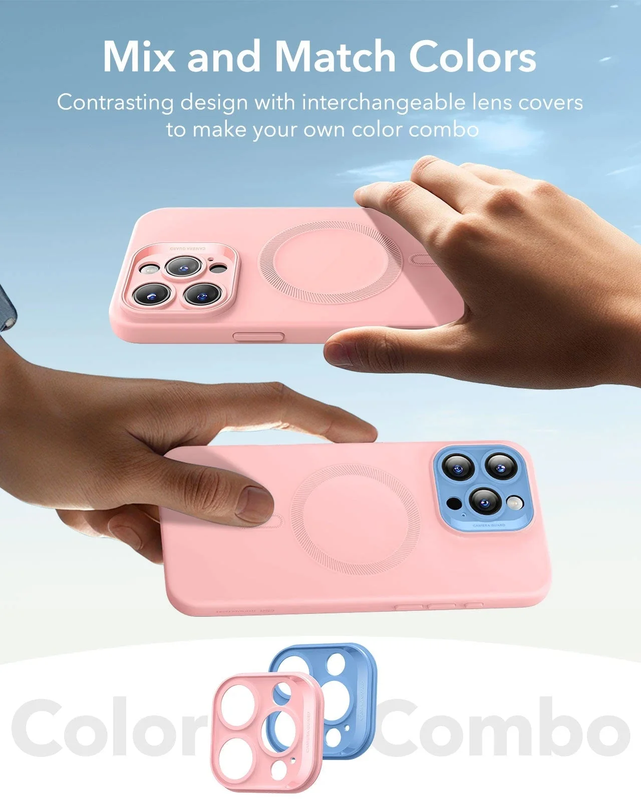 iPhone 16 Pro Max Cloud Soft Magnetic Case (Camera Control) - Pink - Image 6