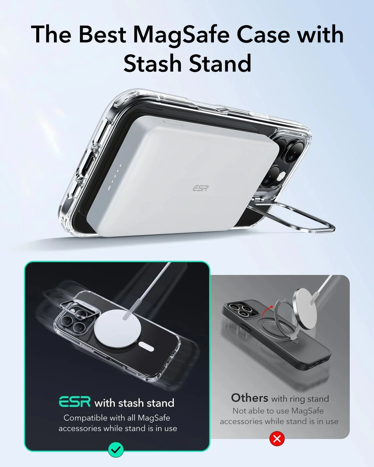 iPhone 16 Pro Max Wireless Charging Bundle - Clear - Image 3