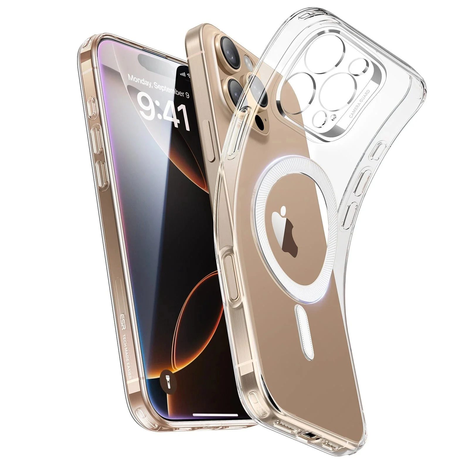 iPhone 16 Pro Zero Clear Case (HaloLock) - Clear