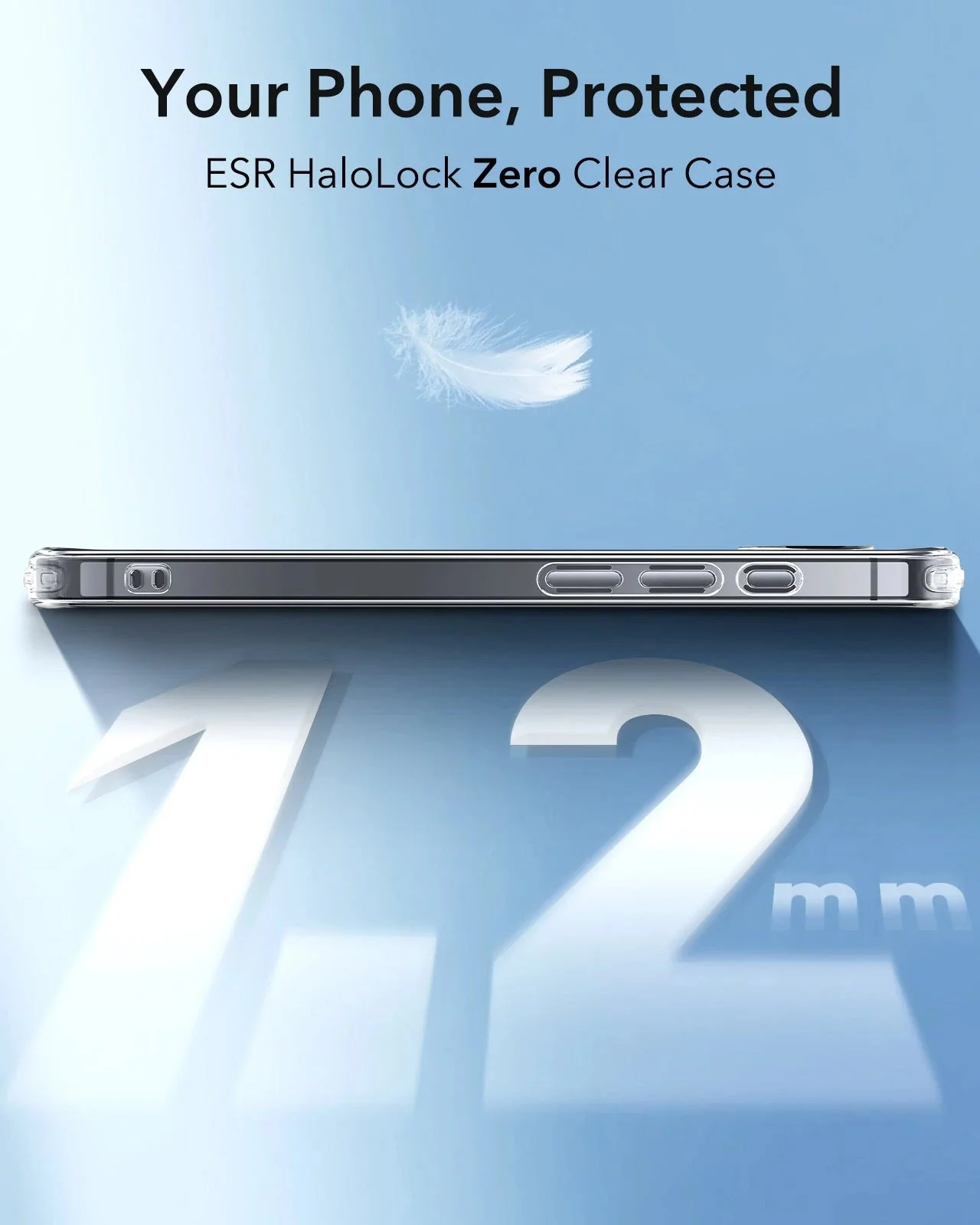 iPhone 16e HaloLock Zero Clear Case - Clear - Image 2