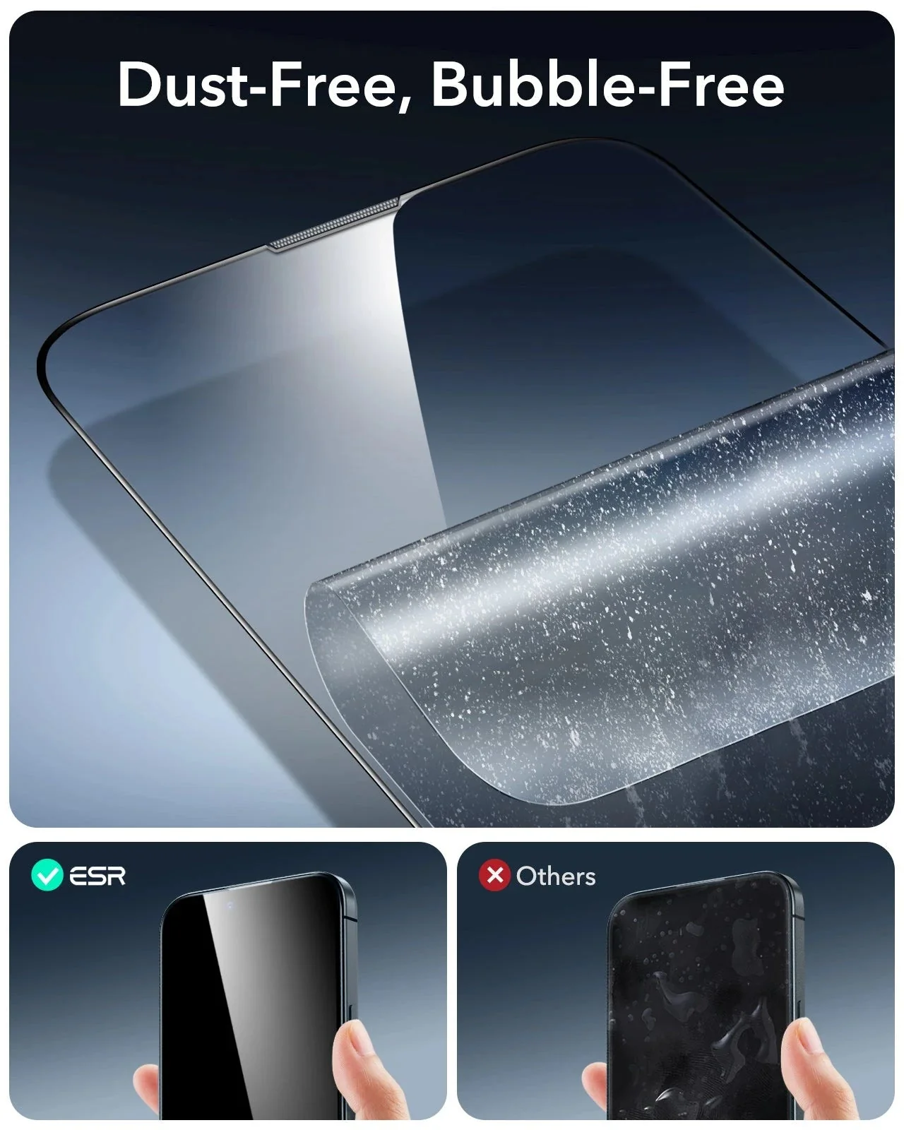 iPhone 16e UltraFit Armorite Screen Protector - 3 Pack - Image 6