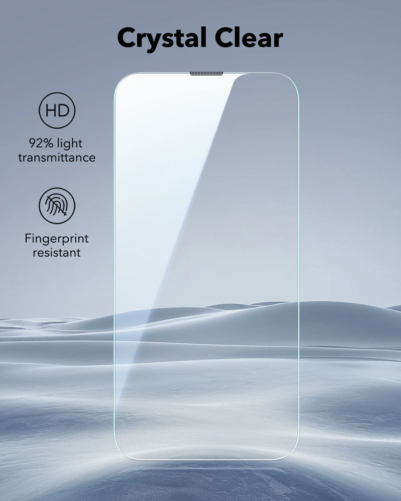 iPhone 17e/16e/14/13 Pro/13 UltraFit Classic Screen Protector - 3 Pack - Image 8