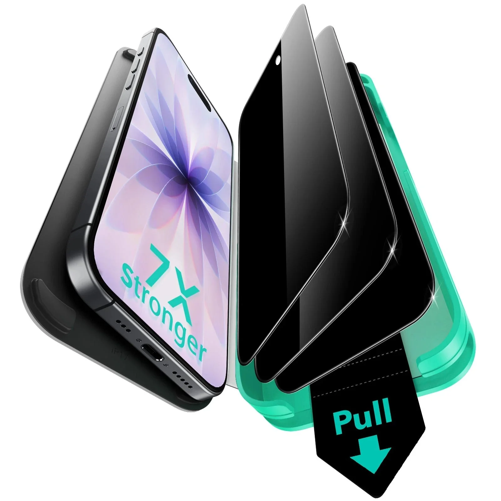 iPhone 17 UltraFit Armorite®️ Privacy Screen Protector - 3 Pack