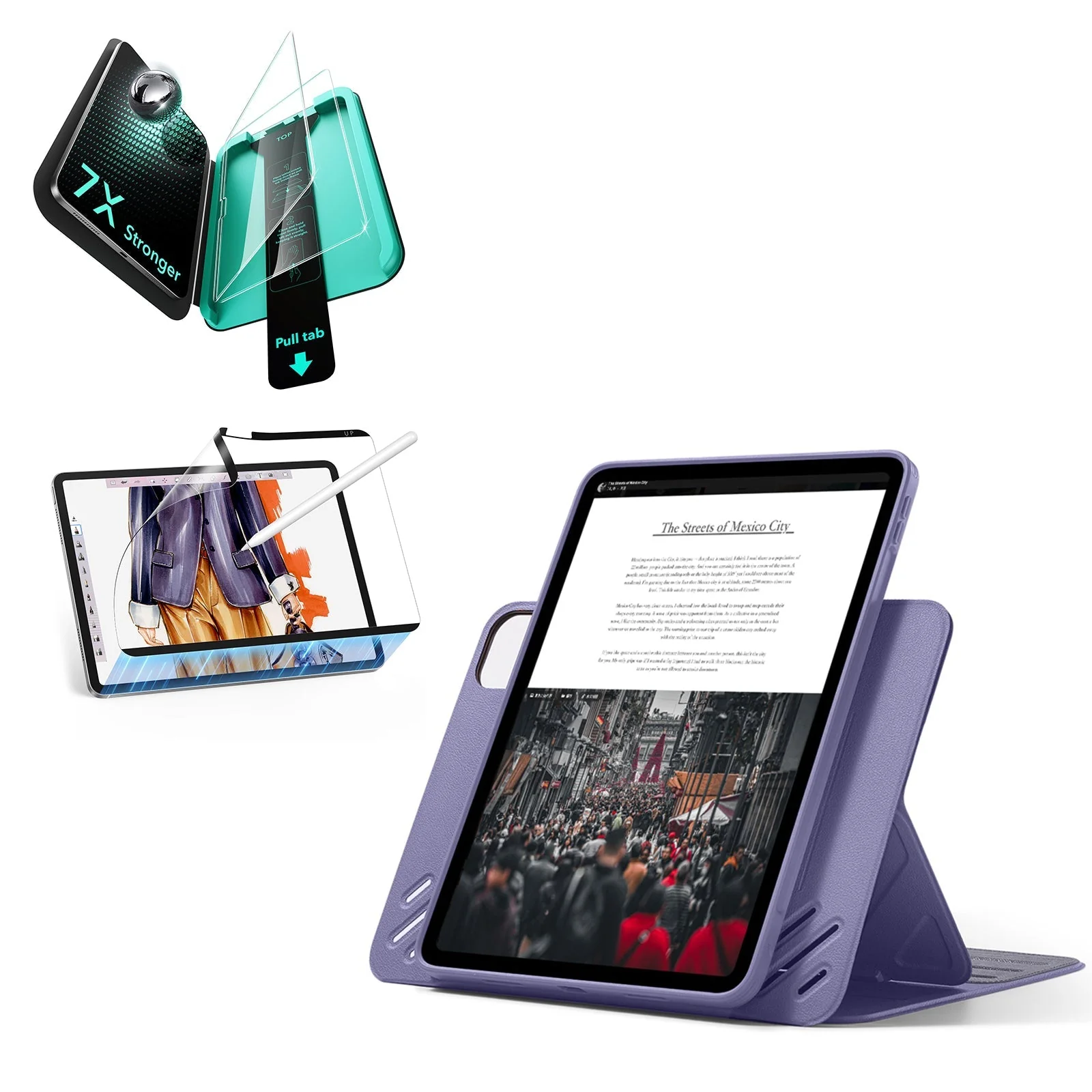 iPad Pro 11" (2025) Shift Transformation Bundle - Purple