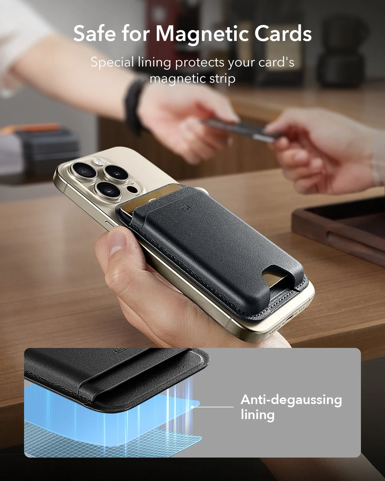 Magnetic Wallet Boost (HaloLock) - Black - Image 8