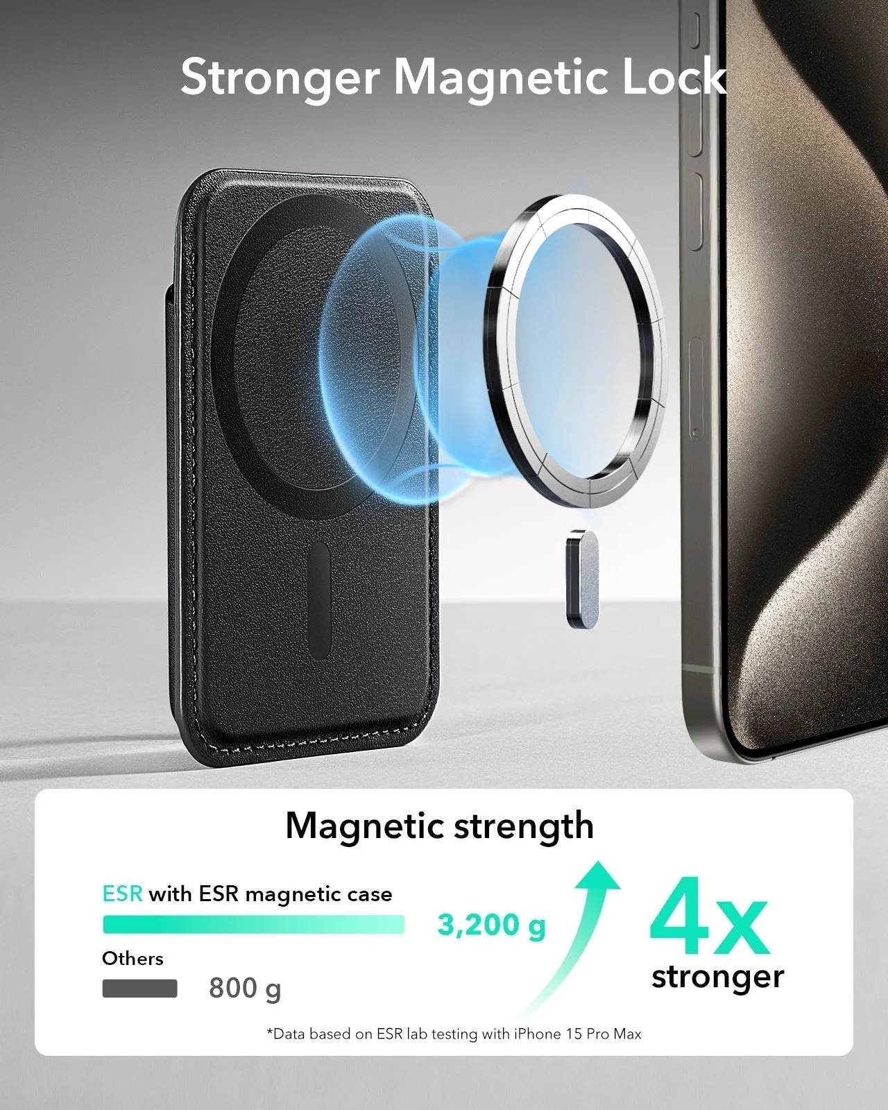 Magnetic Wallet Boost (HaloLock) - Pink - Image 3