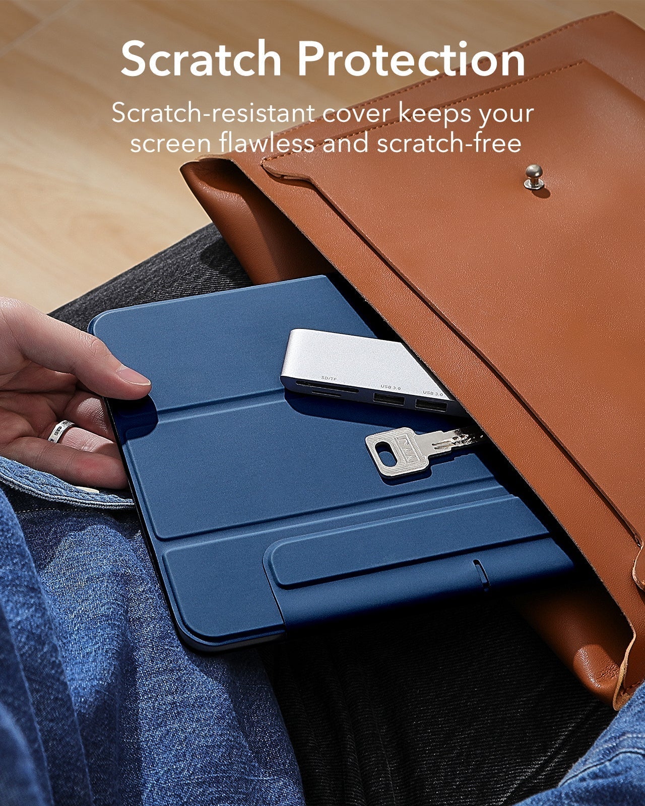 iPad Pro 13ʺ (2025) Rebound Protection Bundle- Navy Blue - Image 9