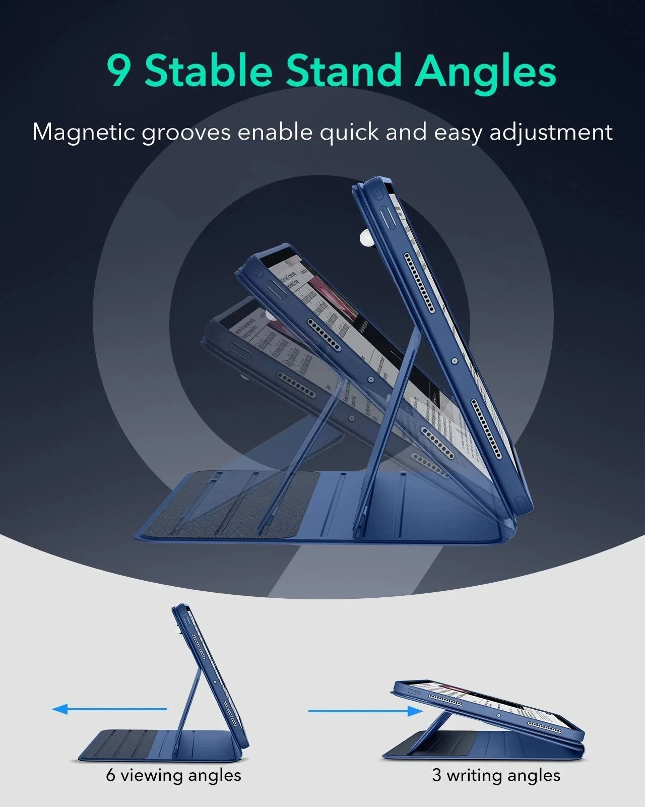 iPad Pro 13ʺ (2025) Shift Magnetic Case - Navy Blue - Image 7