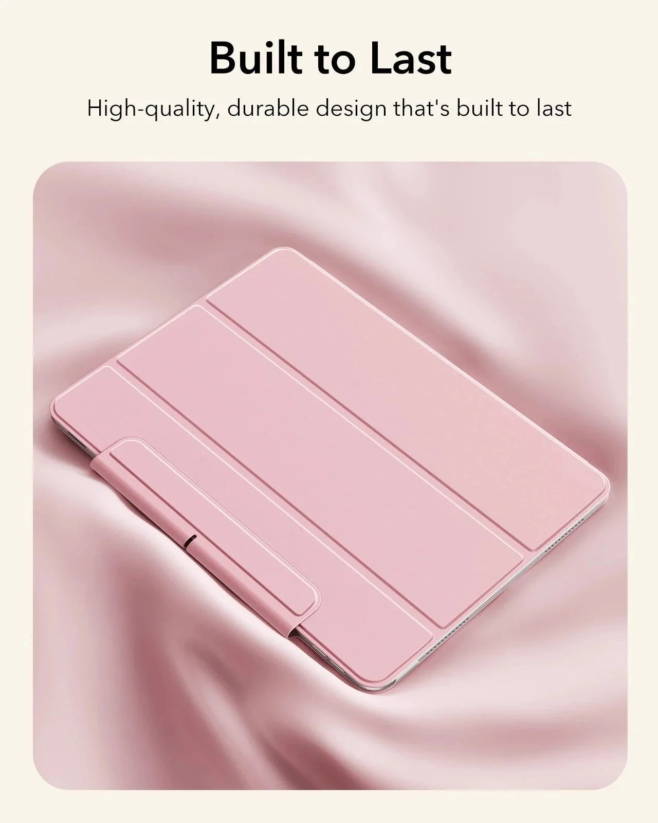 iPad Air 11" (M4) 2026 Rebound Magnetic Case - Pink - Image 7