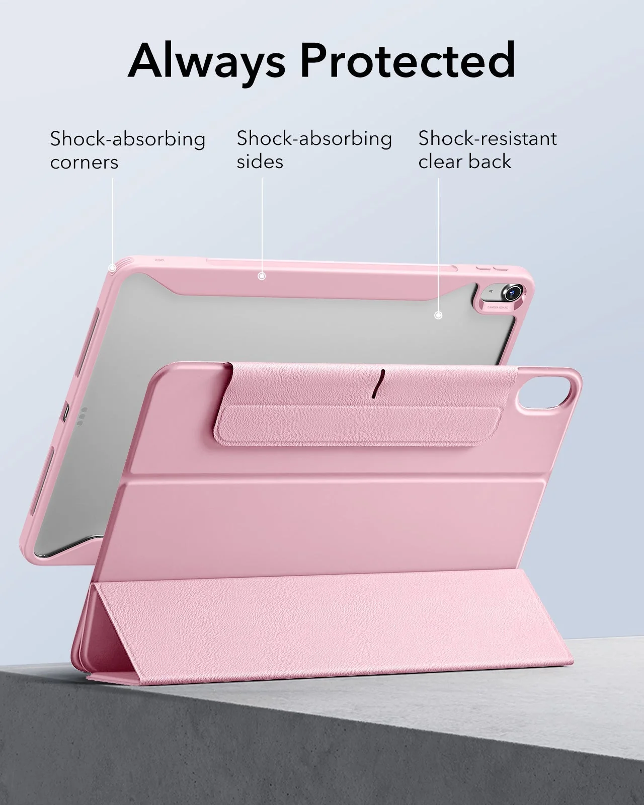 iPad Air 13" (M4) 2026 Rebound Hybrid Case 360 - Pink - Image 7