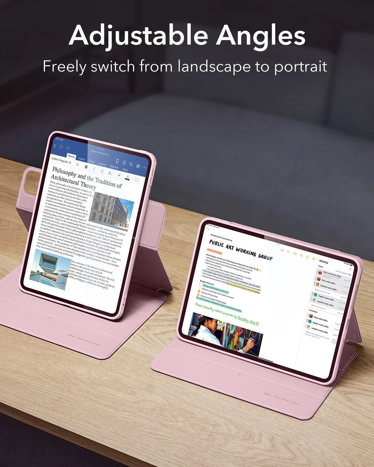 iPad Pro 11ʺ (2025) Rebound Transformation Bundle - Pink - Image 5
