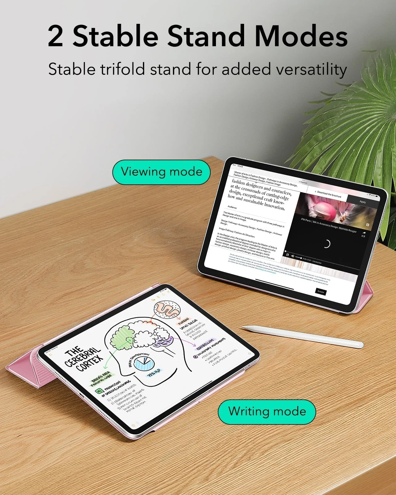 iPad Pro 13ʺ (2025) Rebound Protection Bundle - Pink - Image 8