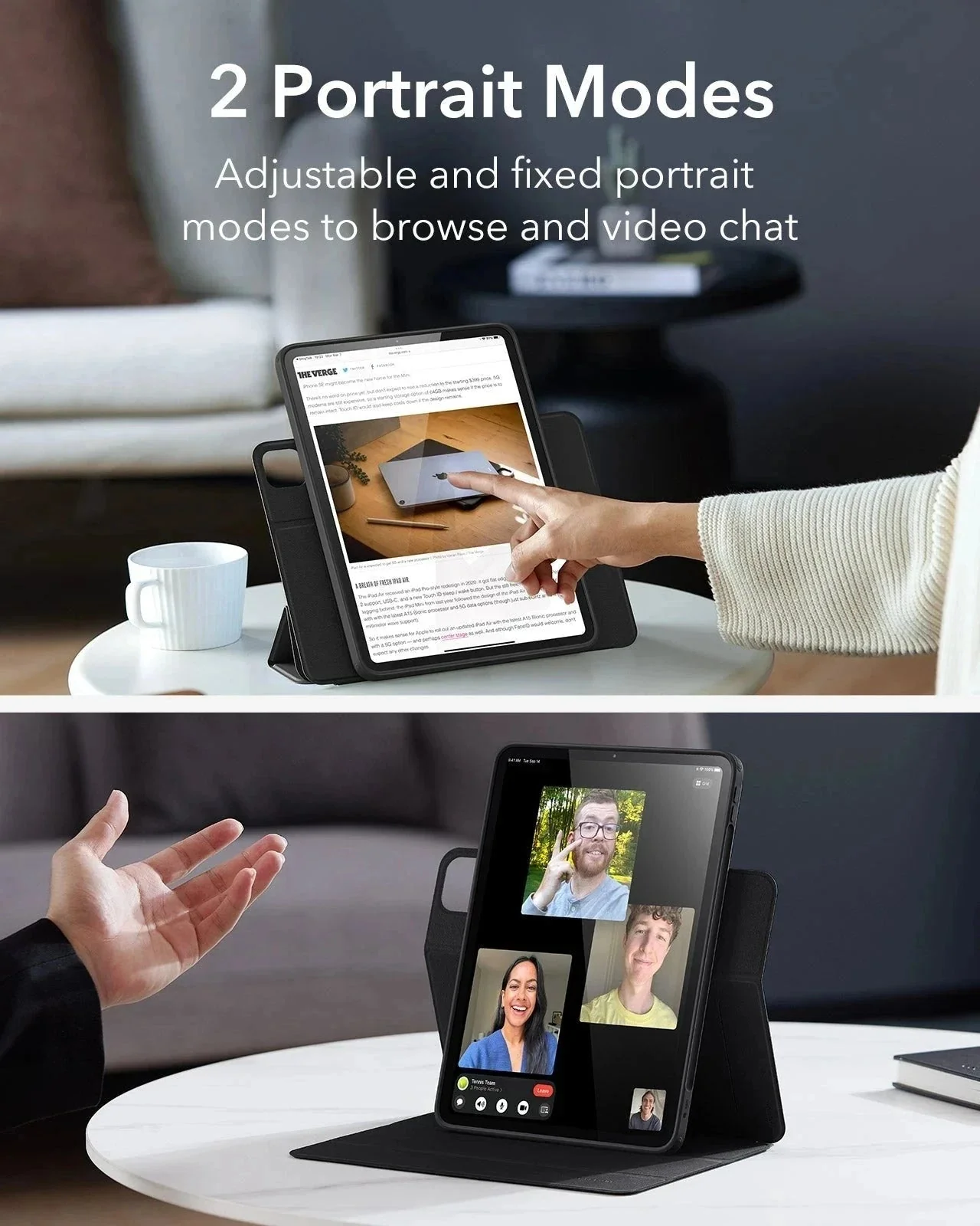 iPad Pro 13ʺ (2024) Rebound Hybrid Case 360 with Digital Pencil Bundle - Pink - Image 6
