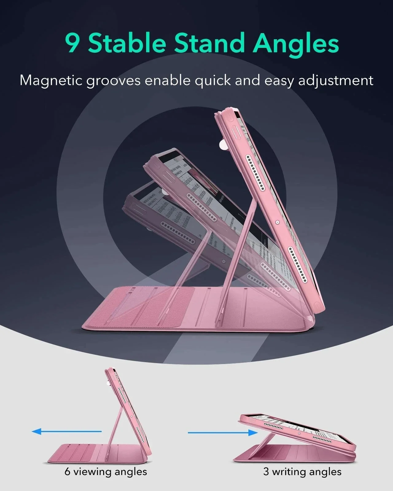 iPad Pro 13ʺ (2025) Shift Magnetic Case- Pink - Image 7