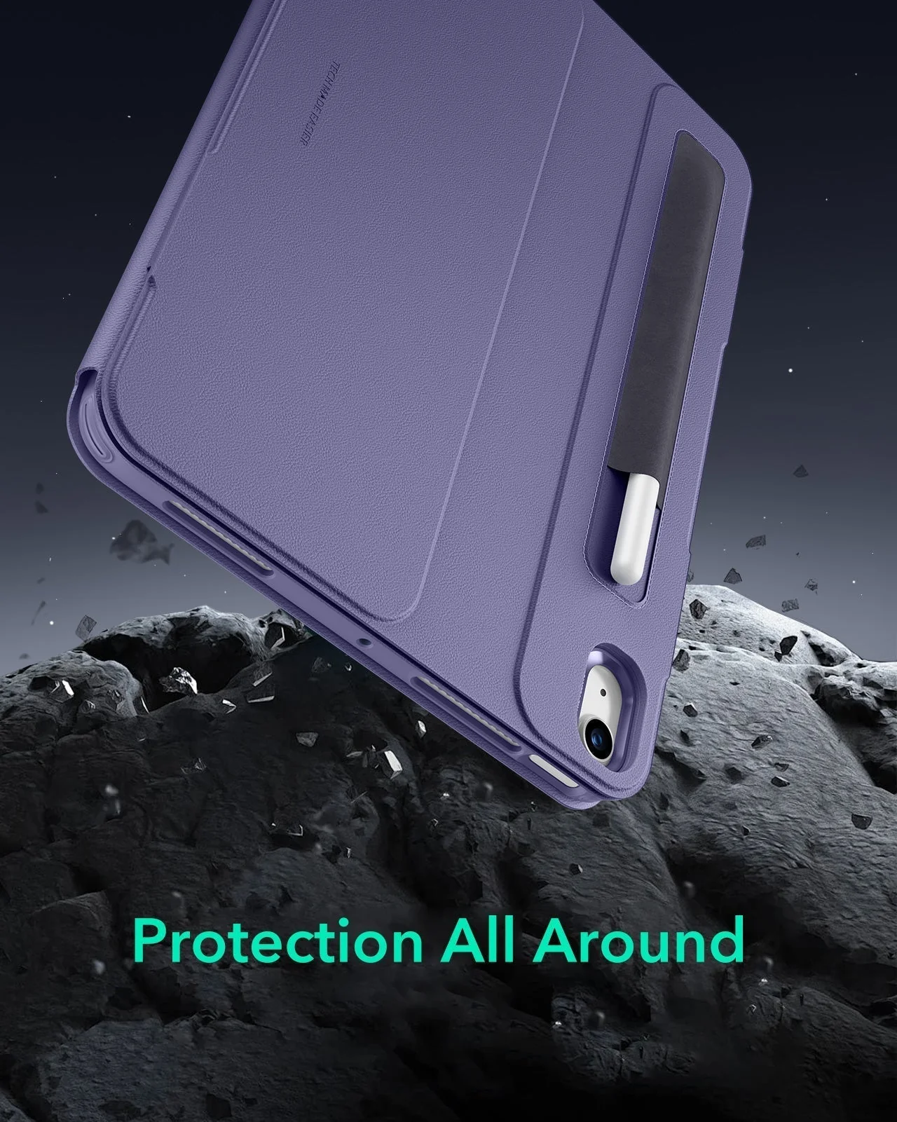 iPad Air 11" (M4) 2026 Bundle Shift Magnetic Case & Armorite® Paper-Feel Protection - Purple - Image 8
