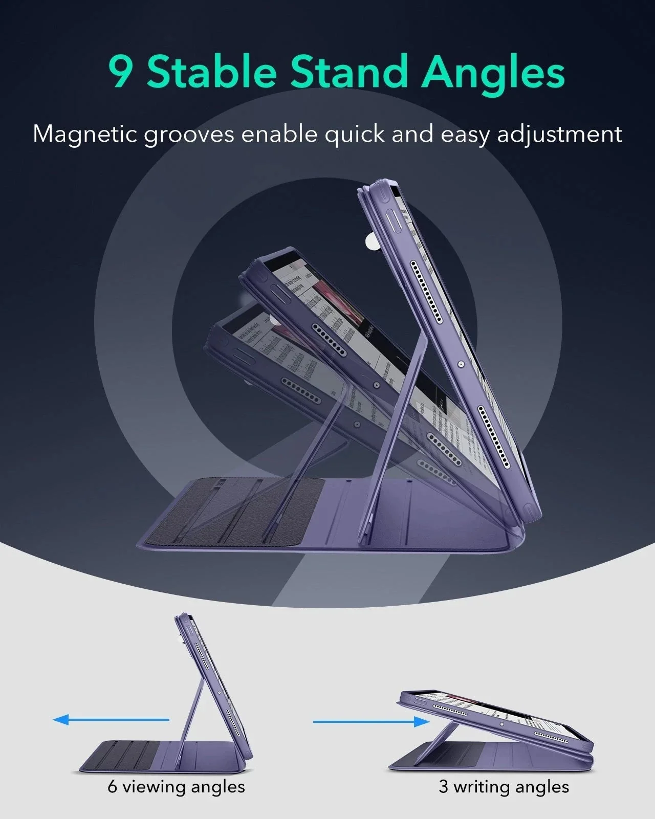 iPad Pro 11ʺ (2025) Shift Magnetic Case - Purple - Image 7
