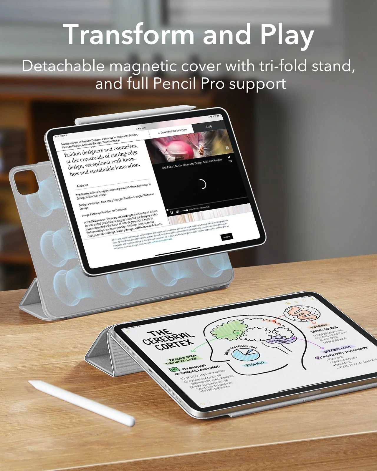 iPad Pro 13ʺ (2025) Rebound Paper-Feel Bundle - Grey - Image 7