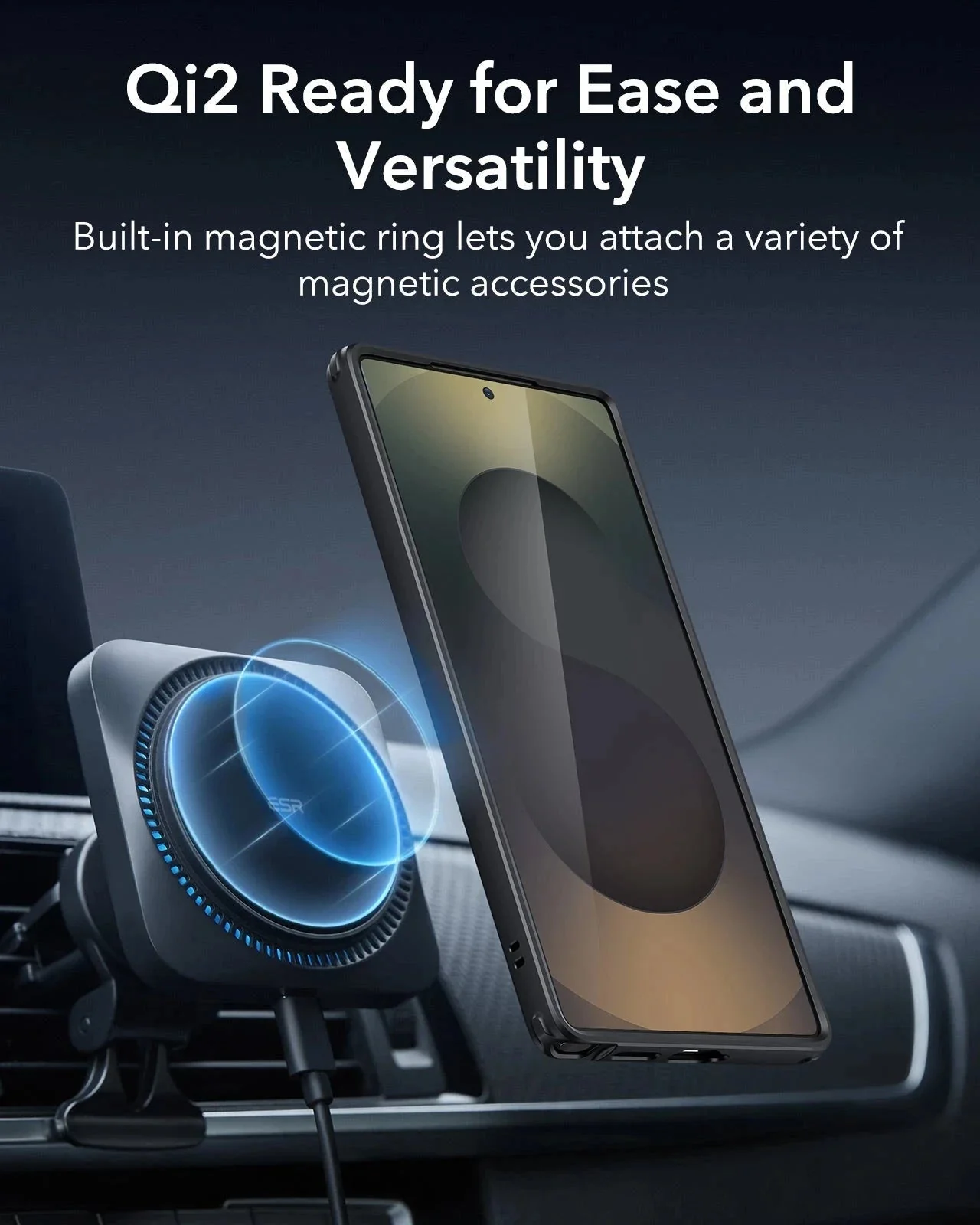 Galaxy S25 Ultra HaloLock Classic Hybrid Case - Clear - Image 4