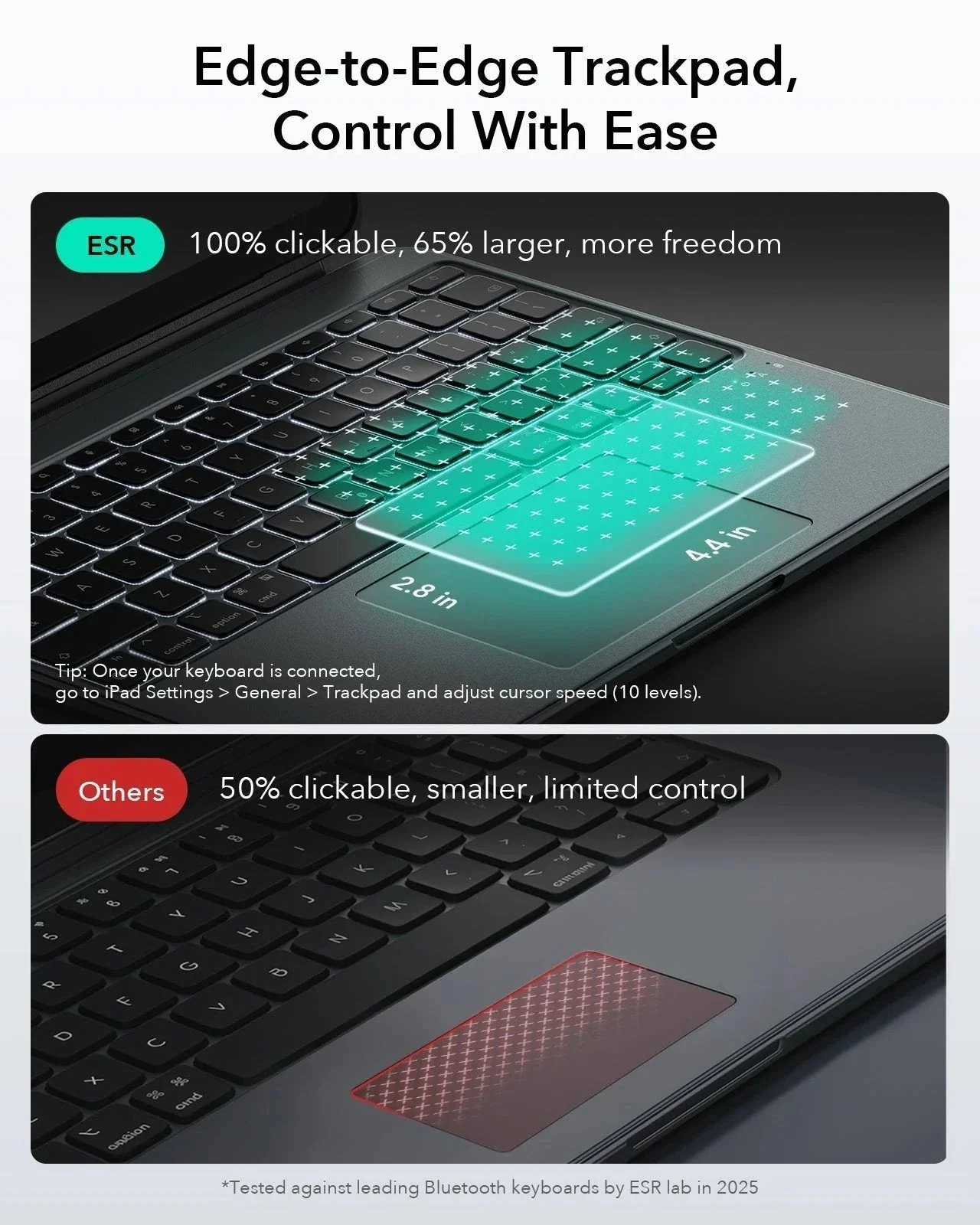 iPad Air 13" (M2) 2024 Shift Keyboard Case (Detachable) -US Layout-Dark Gray - Image 7