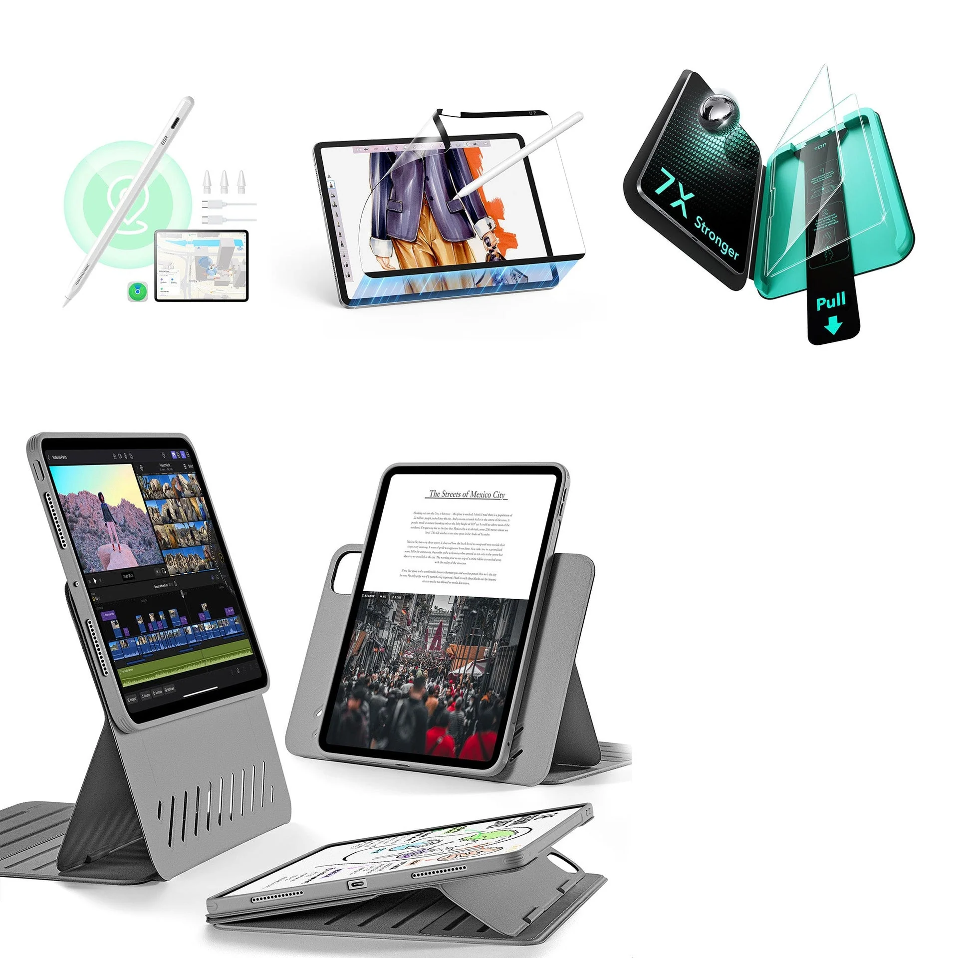 iPad Pro 11ʺ (2025) Shift Transformation with Digital Pencil Bundle - Grey