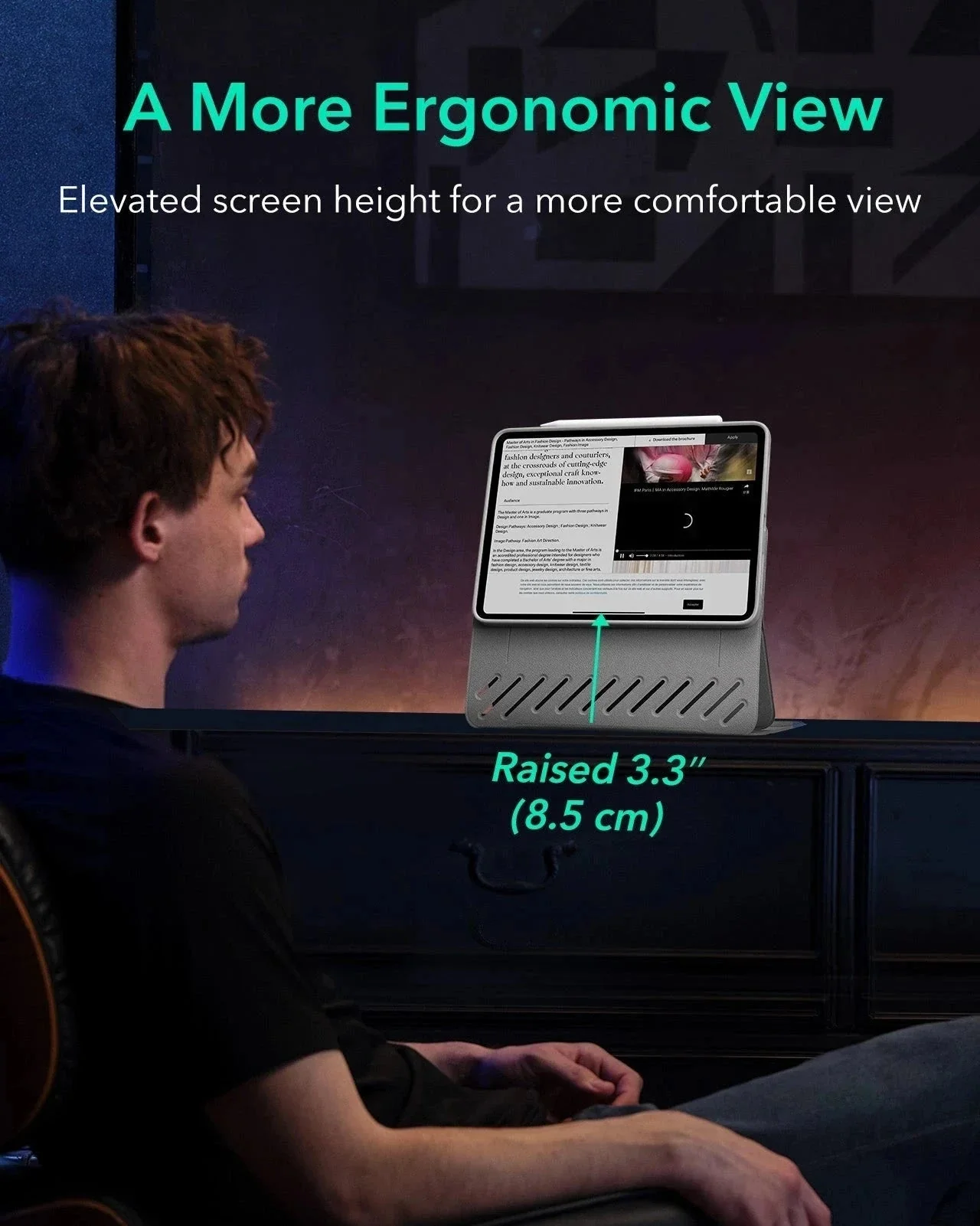 iPad Pro 11ʺ (2025) Shift Transformation with Digital Pencil Bundle - Grey - Image 5
