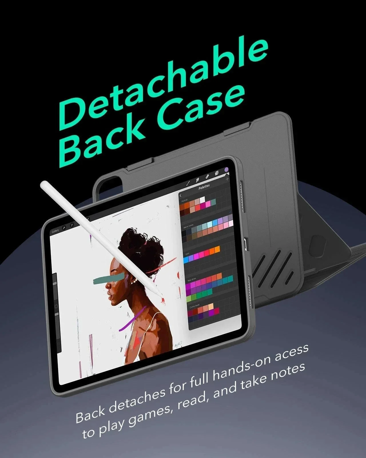 iPad Pro 11ʺ (2025) Shift Transformation with Digital Pencil Bundle - Grey - Image 7