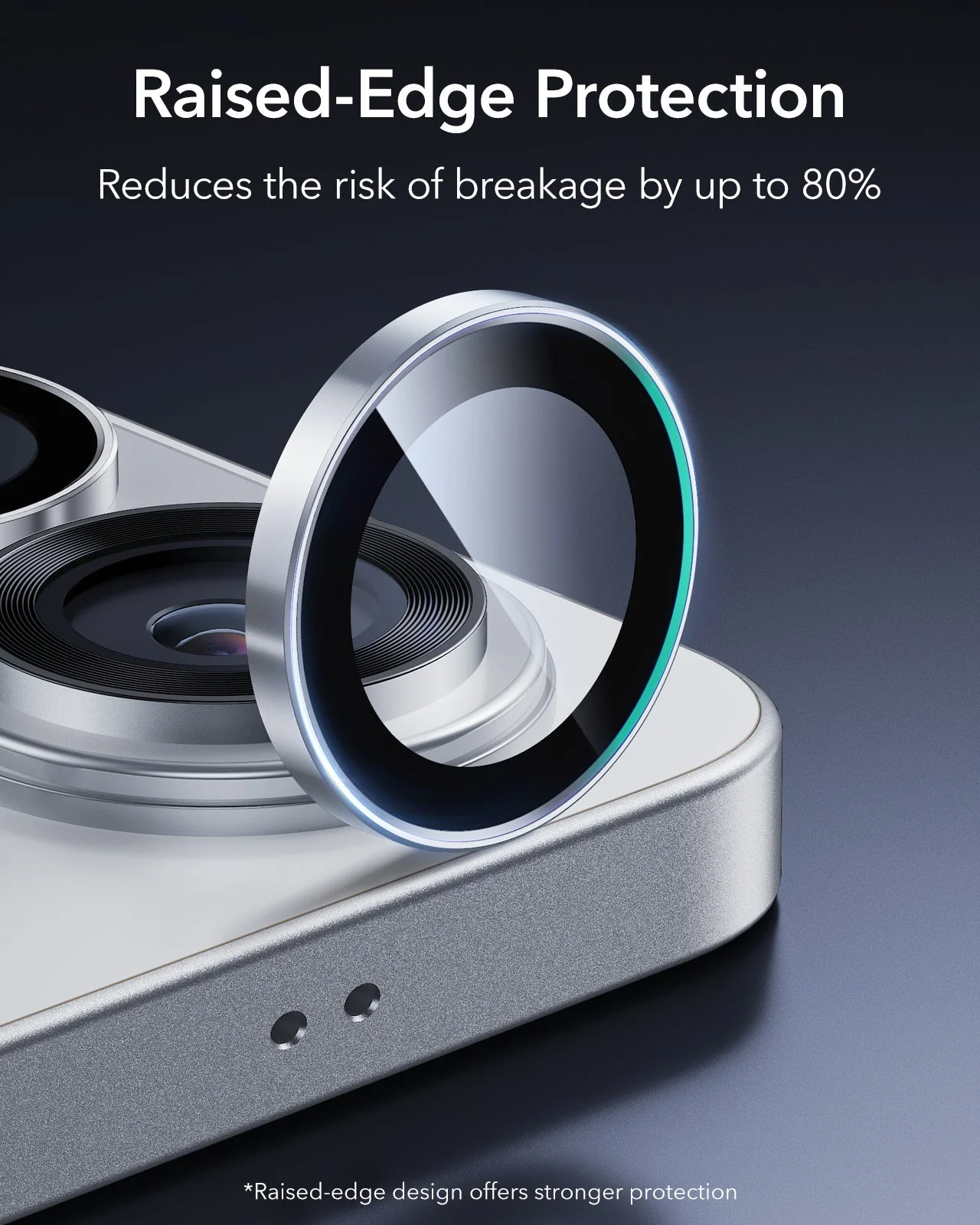 Galaxy S26 Ultra Armorite® Camera Lens Protector - Silver - Image 4