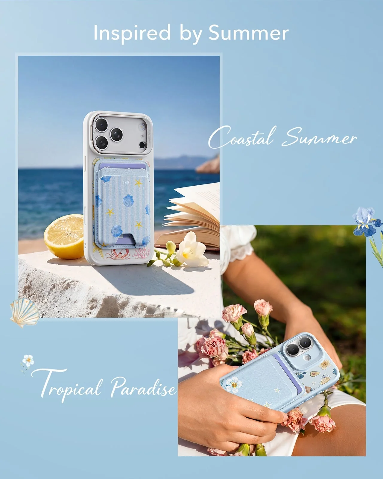 Classic Magnetic Wallet - Tropical Paradise - Image 3