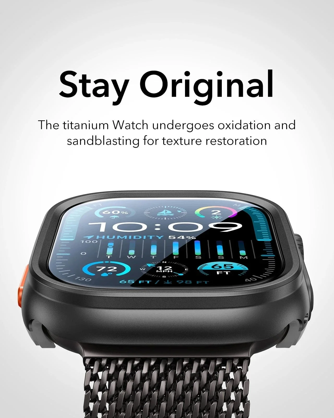 Apple Watch Ultra 3 Armorite Protection Set - Titanium - Image 5