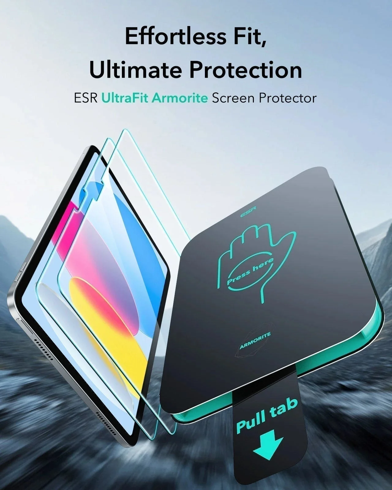 iPad 11" (A16) 2025 Bundle Shift Magnetic Case & Armorite® Protection - Titanium - Image 9