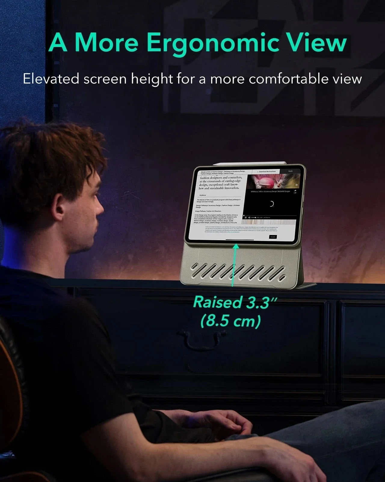 iPad Pro 11ʺ (2025) Shift Transformation with Digital Pencil Bundle - Titanium - Image 4